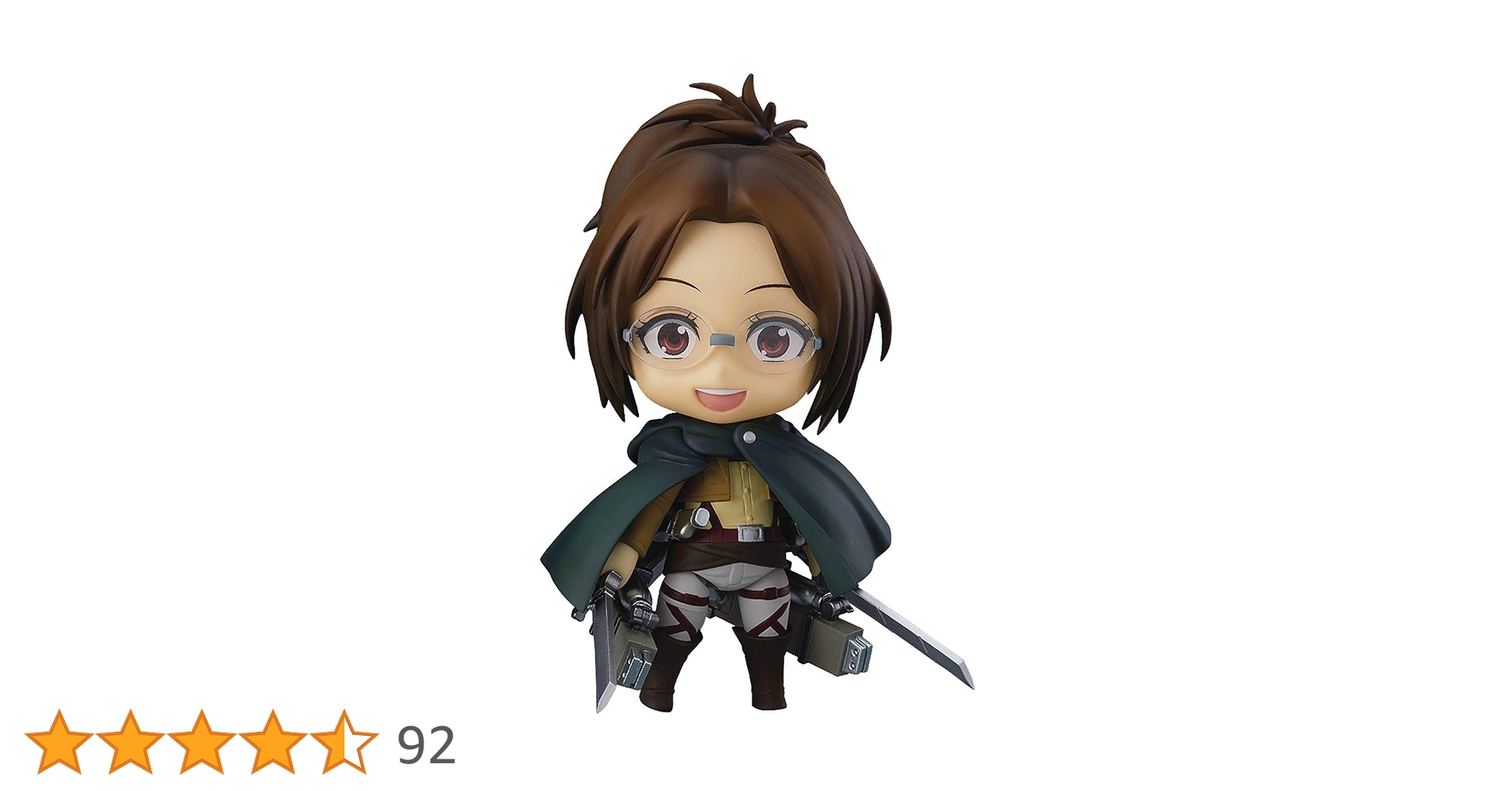 進撃の巨人　ハンジ　RAH・ねんどろフィギュア Amazon.co.jp: ねんどろいど 進撃の巨人 ハンジ・ゾエ ノン